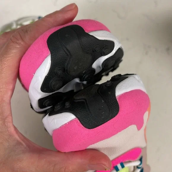 Nike Air Max 270 React Pink Volt Multi DC1863-600 Women's Size 6 - Picture 5 of 16